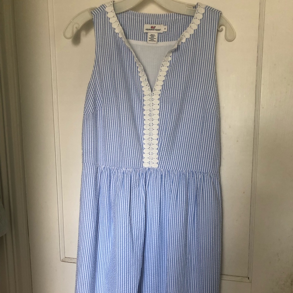 Vineyard Vines Seersucker Dress